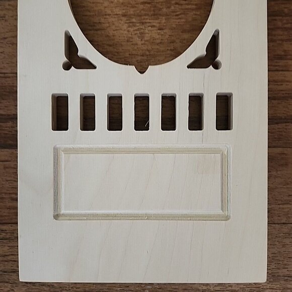 14"x7" Unfinished Vintage Looking Door Frame for Painting or Crafts - Picture 2 of 5